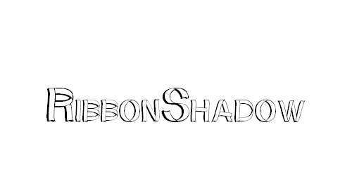 RibbonShadow Font