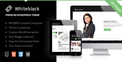 WhiteBlack - Premium Business WP Theme