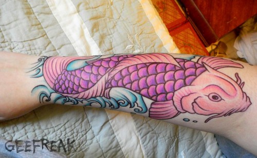 Koi Fish - Tattoo Design