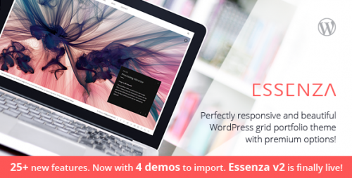 Essenza - Responsive Grid Portfolio Theme