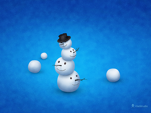 The Merry Snowman