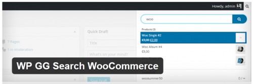 WP GG Search WooCommerce