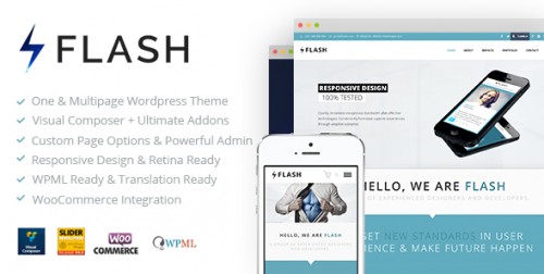 Flash - Responsive WordPress Theme