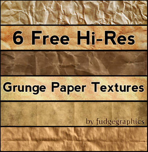 High Resolution Grunge Paper Textures