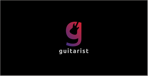 Guitarist - G Letter Logo