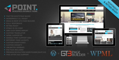 Point Business Responsive WP Theme
