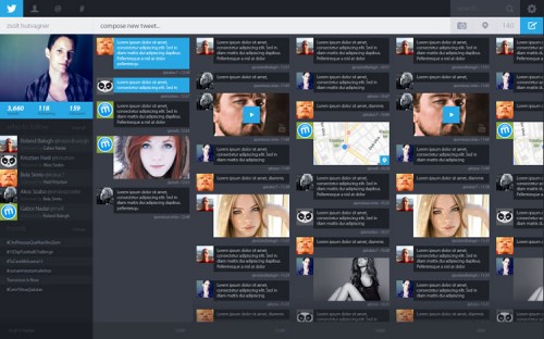 Twitter Redesign Concept