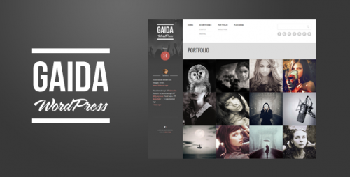 Gaida - Responsive Portfolio WordPress Theme
