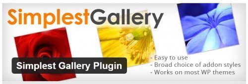 Simplest Gallery Plugin